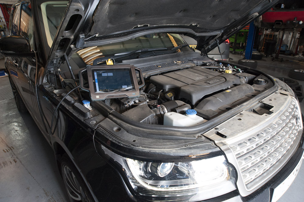 Jaguar Land Rover diagnostics